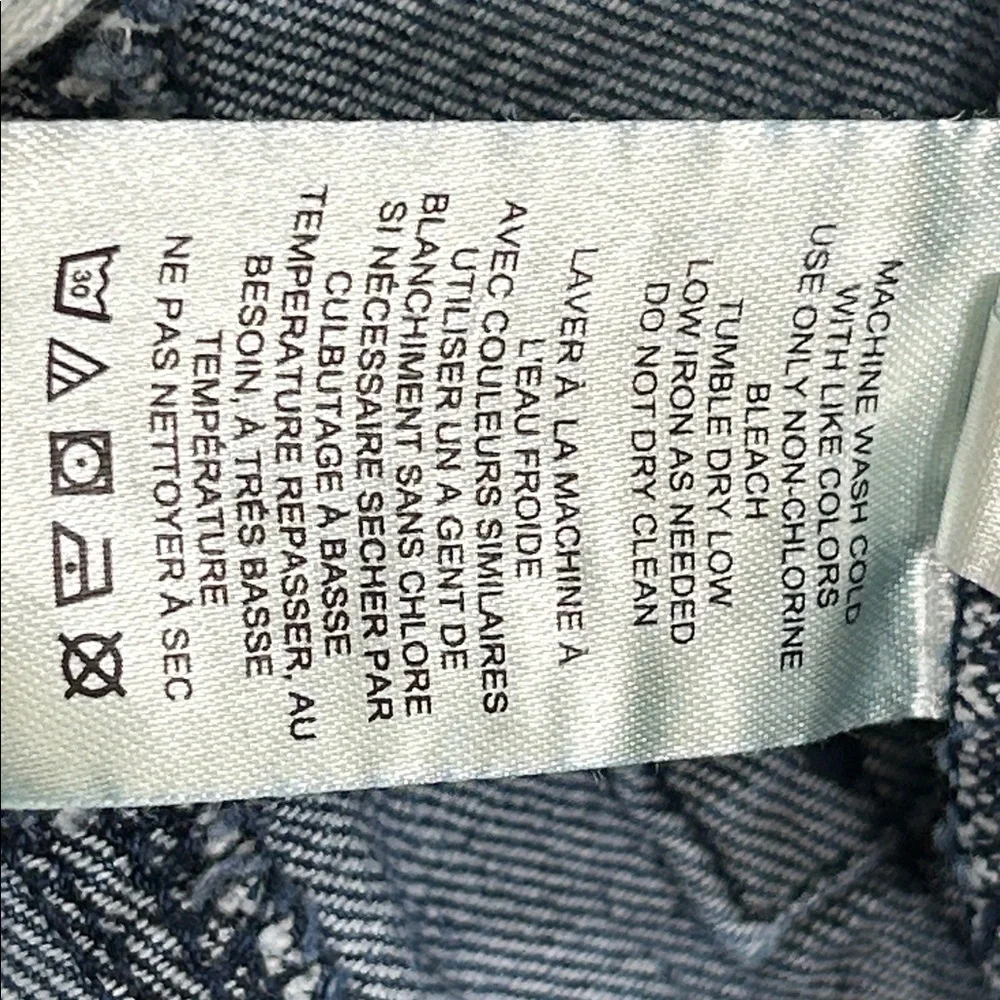 ANTHROPOLOGIE PILCRO The Wanderer Denim Button Front Shorts Size 26 - Picture 14 of 15